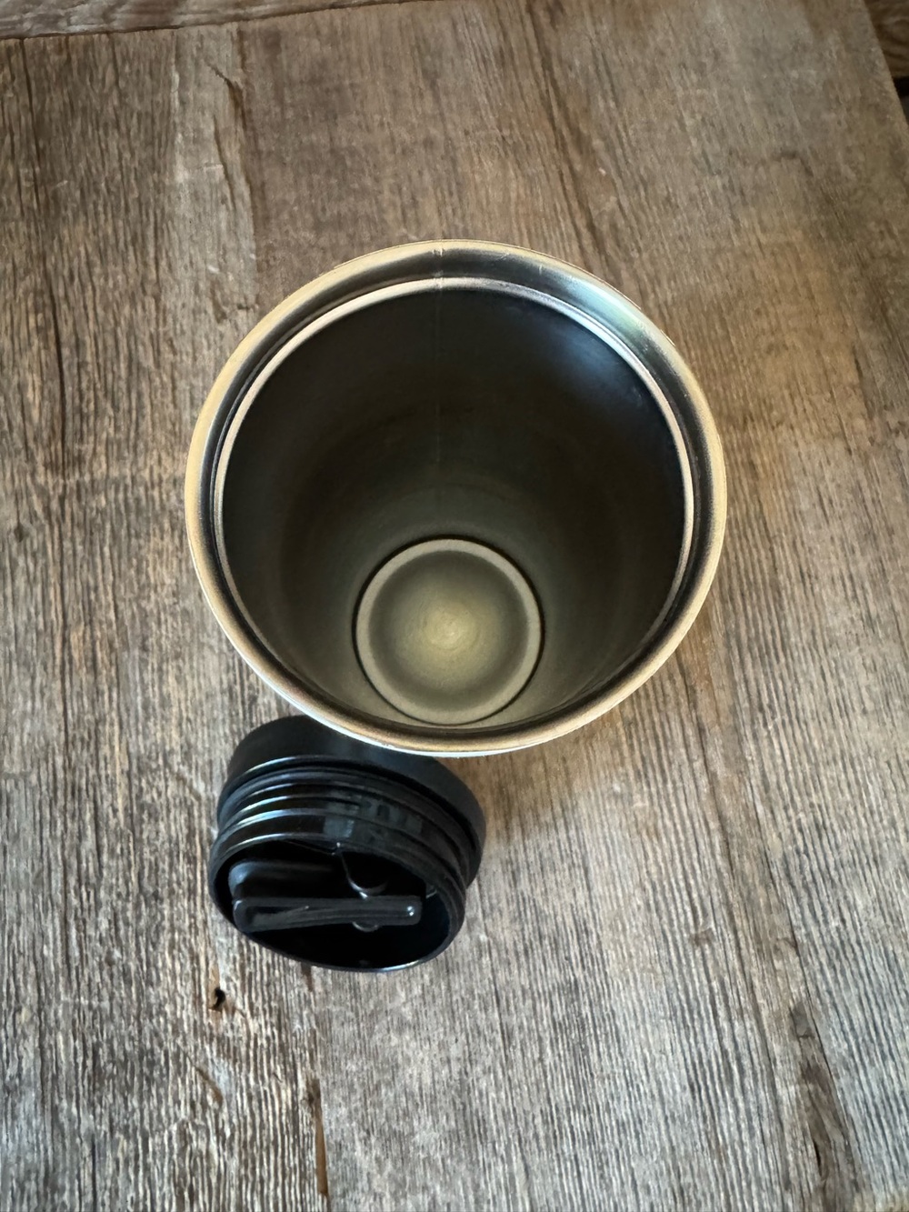 Ralph Lauren White Travel Tumbler with Green Bear Logo - Picture 5 of 6
